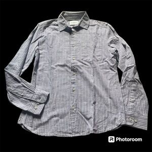 Men’s Goodfellow purple pink hue striped preppy button down shirt